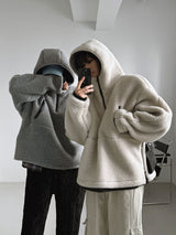[Premium] 3 TAP Shearing Anorak Hoodie (2color)