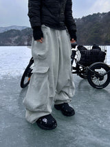 Double Pocket Multi Cargo Sweatpants 4C