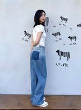 GRADIENT WASHING DENIM PANTS code 25003