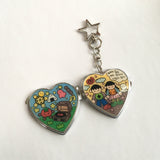 Heart Mirror Keychain/ハートミラーキーホルダー