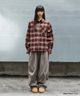 FLANNEL CHECK SHIRT_RED