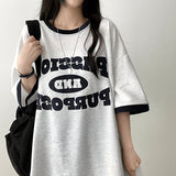 テロカラーオーバーフィット半袖Tシャツ