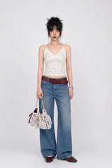 HIGH-WAISTED RELAXED WIDE-LEG JEANS (4COLORS!)