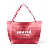 HOLIDAY STRIPE TERRY BAG