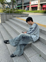 planar embossing pants