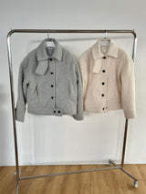 Prim high-neck jacket (2 colors)