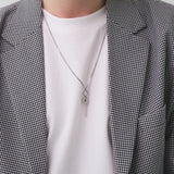 Men's Necklace Stainless Steel Chain Daily Fashion Item_CLEF MASTER BPM