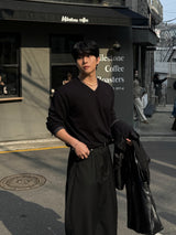 Fitz layered vneck