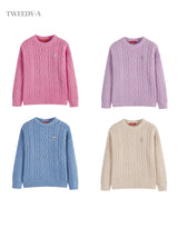 Willie Twisted Pullover Knit Top 4 Colors