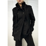 HIGH-NECK DOUBLE COAT