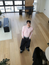 No.1535 steady V KNIT (4color)