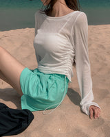 Shark String Long-Sleeved T-Shirt