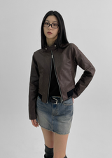 [B-DENIM] VINTAGE MINI SKIRT 038