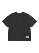 RORA SMALL LOGO PIGMENT HALF T UNISEX (3COLOR)