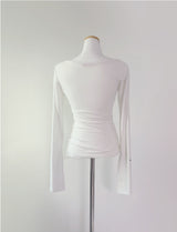 Finchro Lettering Cross Top (white)