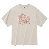 ハッピーブルドッグTシャツ