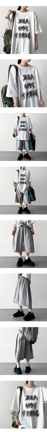 Murty oversized fit short-sleeved T-shirt