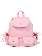 RIBBON POINT MINI BACKPACK [PINK]