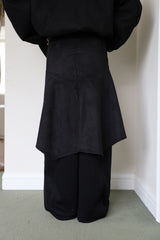 Curve Ray Suede Skirt