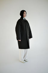 Oversized puffer coat, Dark brown