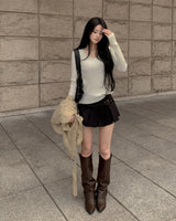 Leit buckle skort