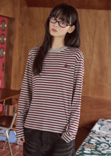 26SS★ パピーストライプ長袖Tシャツ