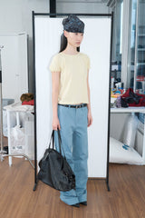 フリル パフ Tシャツ(Yellow)