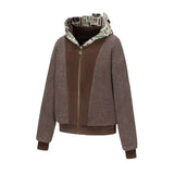 13DE MARZO ベアキャッシュジッパーフーディー ブラウン