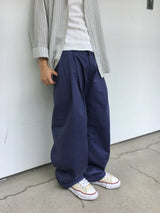 Baker Two-Pintuck Peach Cotton Pants 2C