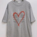 ハートスプレーボックス半袖Tシャツ