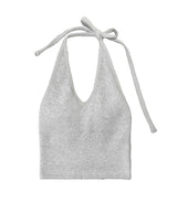 Marsh Fur Halter Neck Sleeveless