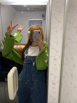 ハイナ リブ編み ノースリーブ