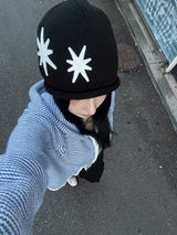 Sky Knit Two-Way Hood Zip-Up