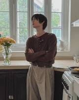 レニーベーシックセミクロップ半袖Tシャツ