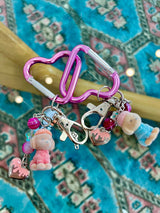 Kitsch dog keychain (2color)
