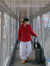 Weber brushed cargo sweatpants