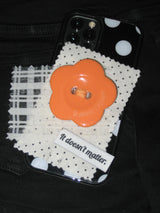 【お気に入り追加で応募】[Formica] Tangerine tea button tok, Mag safe