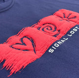 シグナル エンボス グラフィック ショートスリーブ Tシャツ