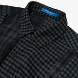 double check deconstructed shirt_black