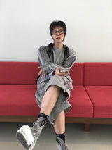 ポアリベット8分丈バミューダパンツ 3C