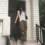 [UNISEX] コッセルナイロンビッグカーゴポケットパンツ