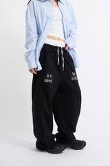 Eclipse Lettering Sweatpants