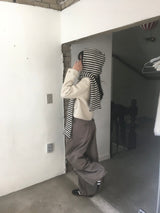 Stripe hood muffler