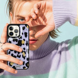 Soft Pop Leopard Phone Case Lilac (BK_Epoxy)