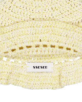 Clover Ruffle Beanie - Light Yellow
