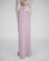 MAUVE STRING LONG SKIRT