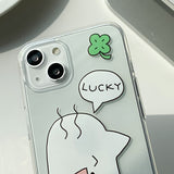 スマイルラッキーキャットフォーンケース