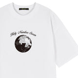 HOLY MIRROR BALL OVER FIT SHORT-SLEEVED T-SHIRT_WHITE