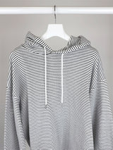 STRIPE STRING HOOD (2C)