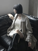 Arne Shawl Low Trench Coat